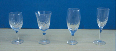 Glass Wine cups 9097