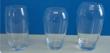 BOSSUNS+ الأواني الزجاجيةأوعية زجاجية للأسماك HP-244