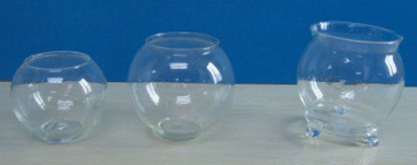 BOSSUNS+ الأواني الزجاجيةأوعية زجاجية للأسماك A65