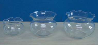 BOSSUNS+ Glaswaren Glasfischschalen 150