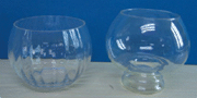 Glass fish bowls P-1