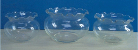 Glass fish bowls 210