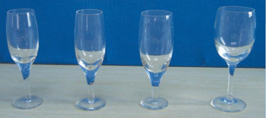 BOSSUNS+ Bicchieri da vino in vetro DM204