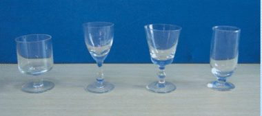 BOSSUNS+ Glaswerk Glazen wijnbekers DS-6