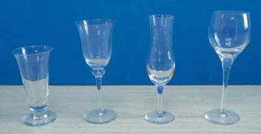 BOSSUNS+ Bicchieri da vino in vetro 79802