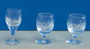 Стеклянные бокалы для вина 92805